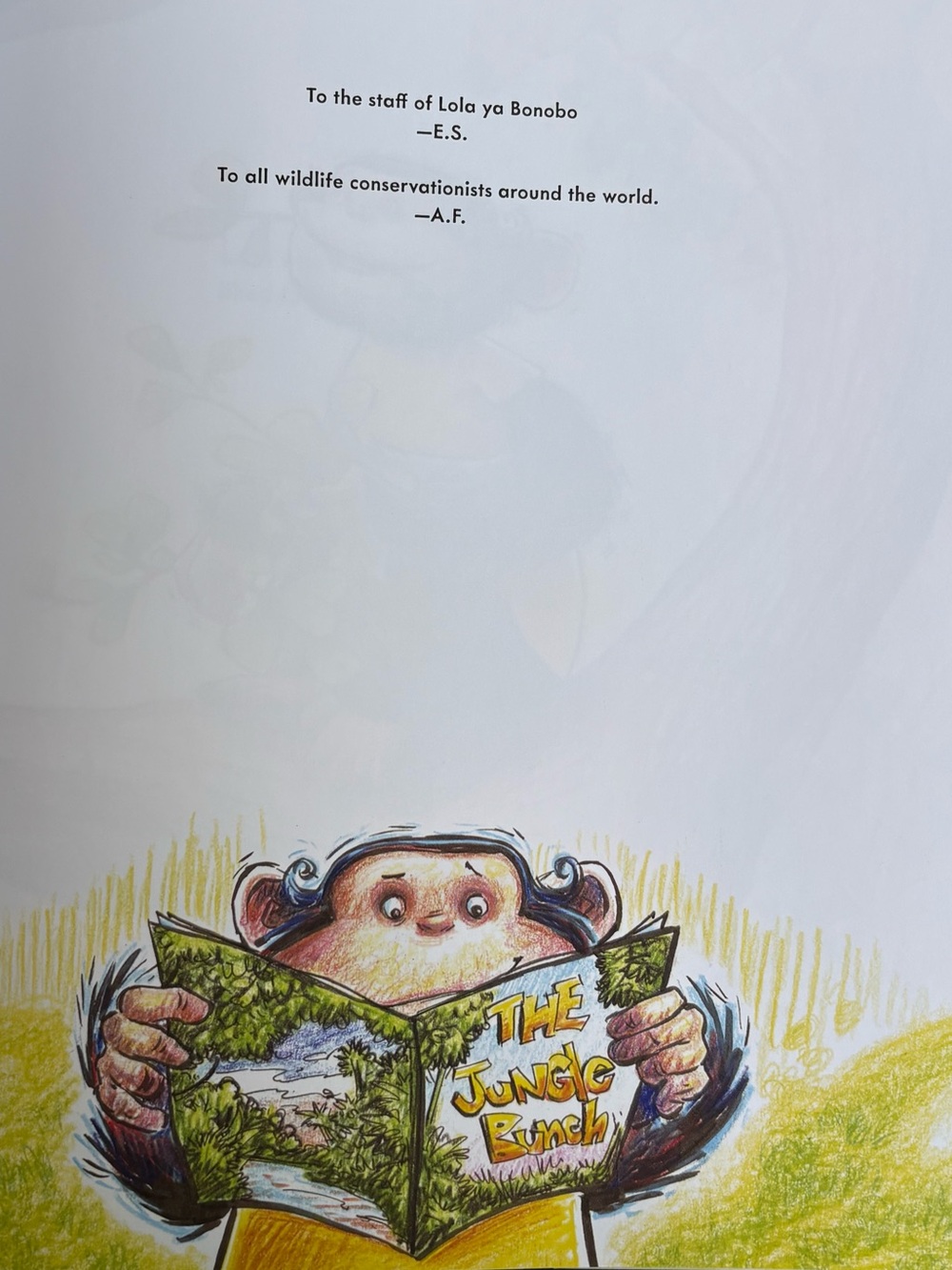 From Lola ya Bonobo Sanctuary, “Lulu & the Others” Book & Plush Bonobo Gift Set - Picture 4 of 14